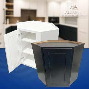 WDC243012&WDC243612 Armoire murale de cuisine américaine, rangement mural, armoire d'angle diagonale, expédition directe des États-Unis. Entrepôt - Product Image 1