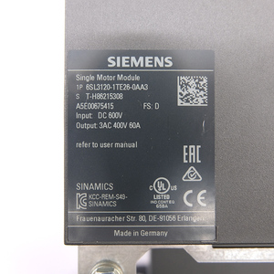 Sinamic-controlador PLC amplificador s120, módulo de motor individual siemens s120 <span class=keywords><strong>doppel</strong></span> 6sl3120 6sl3120-2te21-8ac0 - Product Image 2