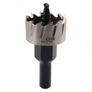 Scie cloche HSS Ttake 38 mm fabriquée en Italie pour le perçage du bois et du métal - Product Image 2