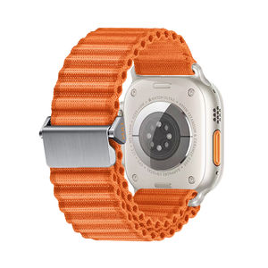 Bracelet de montre intelligent réglable en tissu respirant en nylon pour <span class=keywords><strong>Apple</strong></span> <span class=keywords><strong>Watch</strong></span>. - Product Image 4