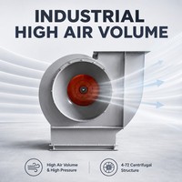 Ventilateur centrifuge Sirocco à double entrée et pales courbées vers l'avant, à faible bruit, pour unité de climatisation à haute efficacité