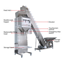 Machine de remplissage et d'emballage semi-automatique pour riz, noix, céréales, graines, grains de café, lentilles, engrais et granulés (pesage net)