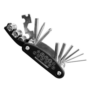 KZD 16-In-1 Multi-Functional Folding Wrench Tool Set For Bicycle Home Repair Chromium Vanadium Steel - Product Image 5