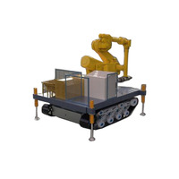 Robot Pencetak Beton 3D Fleksibel untuk Struktur Bangunan Bentuk Kompleks