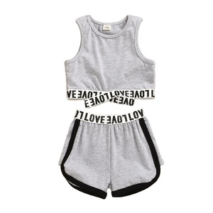 Conjunto de Ropa para Bebés, Pantalones Ajustados de Algodón para Niñas, Traje Deportivo para Compras en Línea - Product Image 1