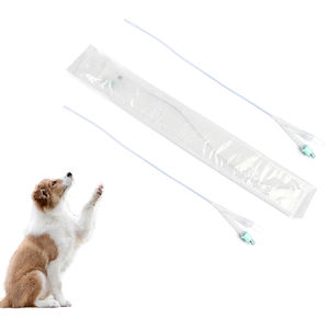 สายสวนปัสสาวะซิลิโคนสำหรับสัตว์เลี้ยงแบบ 2 ทาง สำหรับแมวและสุนัข - Product Image 1