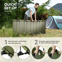 Lit de camping pliable ultraléger, portable, compact et durable