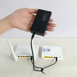 Wgp 12V Mini UPS Wifi Router pin hộp Modem sao lưu DC trực tuyến cung cấp điện 12V 2A Mini UPS cho Wifi Router