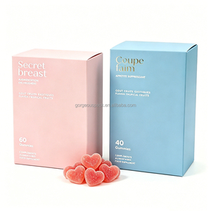 Custom Print Biodegradable <b>Cosmetic</b> Packaging <b>Box</b> Skin Care Gift <b>Box</b> With Gold Stamping And Embossing Tea Bags <b>Box</b> - Product Image 4