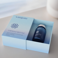 Boîte en carton personnalisée haut de gamme pour capsule bouteille carrée ensemble de complément alimentaire boîte à tiroir emballage bouteille recyclable boîte-cadeau en papier