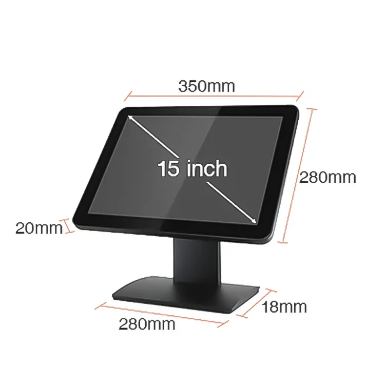 Hot Sale 15.6 19 Inch High Brightness Wide Touch Screen LED LCD Monitor