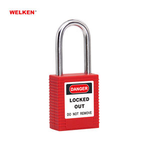 निर्माता OEM नायलॉन प्लास्टिक 38mm हथकड़ी सुरक्षा और सुरक्षा ताला तालाबंदी tagout LOTO - Product Image 6