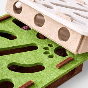 बिल्ली के खिलौने स्वयं-हाय बोरियत कलाकृतियों को राहत देता है पालतू बिल्ली बिल्ली बिल्ली बिल्ली की घंटी गेंद को टेस करने के लिए - Product Image 3