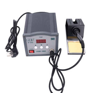 Estación de Soldadura Industrial Baozun con Temperatura Ajustable 110V-240V, Punta Cónica Analógica 2C de Precisión para Fabricación - Product Image 6