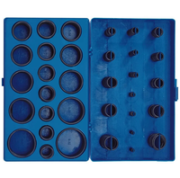Assortiment de joints toriques 419 pièces, joints toriques en caoutchouc pour l'automobile, les robinets, les systèmes hydrauliques, les tuyaux, l'air et le gaz, réparation d'étanchéité