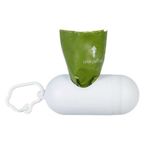 ที่เก็บถุงขยะสุนัขแบบแคปซูลพลาสติกขายดี พร้อมคลิปหนีบ - Product Image 1