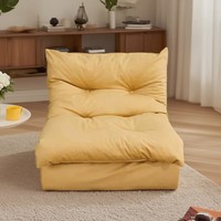 Canapé de luxe moderne et polyvalent pour le salon Sacs de fèves confortables pour la maison et les loisirs pour adultes Chaise de sol pour l'extérieur Meubles élégants