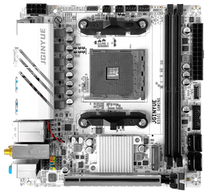 Nueva placa base para juegos JGINYUE B550I compatible con procesadores <span class=keywords><strong>AMD</strong></span> Ryzen serie 4000 y 5000 - Product Image 1