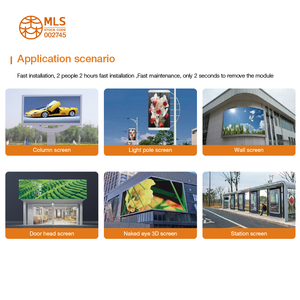 شاشة عرض <span class=keywords><strong>LED</strong></span> ذكية مقاومة للماء P10، شاشة <span class=keywords><strong>LED</strong></span> للتركيب على الحائط P8، لوحة جدار فيديو <span class=keywords><strong>LED</strong></span> خارجية صينية - Product Image 6