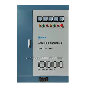 Scr Static Voltage Regulators 30kva 24kw Single Phase Ac Voltage Stabilizers With Cpu Digital Circuit