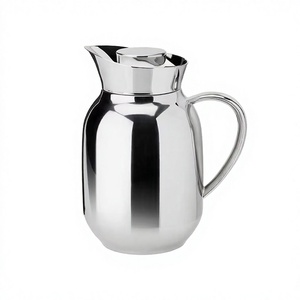 Bouilloire en acier inoxydable écologique personnalisable, style classique, poignée en acier, capacité 1L, sur mesure - Product Image 3