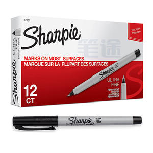 <strong>Sharpie</strong> Sanford 0.5mm <strong>Ultra</strong> <strong>Fine</strong> <strong>Point</strong> Permanent Marker, Marks on Paper and Plastic, Resist Fading and Water - Product Image 6