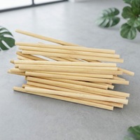 Pailles biodégradables écologiques de haute qualité en bambou naturel pour boissons – Vente en gros