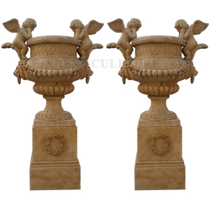 <span class=keywords><strong>Fioriera</strong></span> <span class=keywords><strong>in</strong></span> <span class=keywords><strong>pietra</strong></span> di travertino <span class=keywords><strong>in</strong></span> <span class=keywords><strong>pietra</strong></span> <span class=keywords><strong>naturale</strong></span> con statua di angelo per la decorazione del giardino - Product Image 6