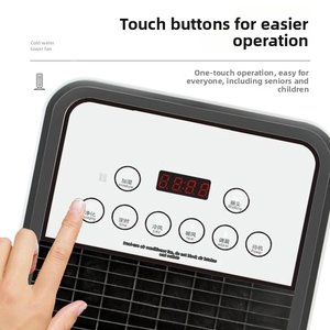 Ventilador Eléctrico <span class=keywords><strong>Portátil</strong></span> de Calefacción y Refrigeración, <span class=keywords><strong>Aire</strong></span> Acondicionado con Control Remoto para Dormitorio y Sala de Estar - Product Image 2