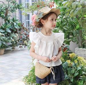 Beautiful White Girls Sleeveless <b>Compression</b> Child Night Shirts - Product Image 4