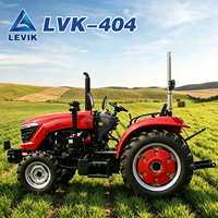 Tracteur à roues LEVIK avec certifications CE EPA EuroV ISO, couple élevé et direction hydraulique complète
