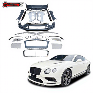 ชุดแต่งรอบคันวัสดุ PP คุณภาพสูงสำหรับ Bentley Continental GT ประกอบด้วยลิ้นกันชนหน้า คานาร์ด กระจังหน้า บังโคลน ฝากระโปรงหน้า กันชนหลัง ปี 2012-2015 - Product Image 1
