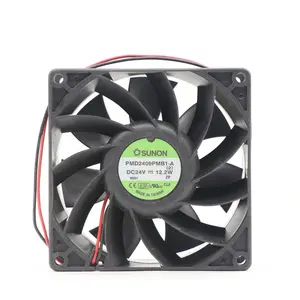 Sunon-<span class=keywords><strong>PMD2409PMB1</strong></span>-A de refrigeración Axial, 24V de CC, 9CM, 92X92X38mm, 9238, 12,2 W, 4900rpm, VZ3V1208 - Product Image 1