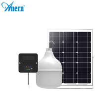 Bombillas Solares de 3w, 6w y 15w para el Hogar, Luces Solares Recargables para Jardín, 2025