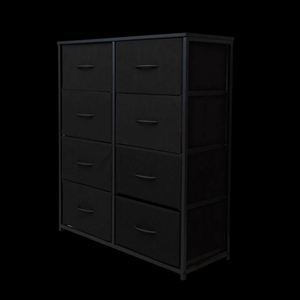 Modern Minimalist 8-Drawer Steel Dresser Freestanding Storage <b>Cabinet</b> for Bedroom - Product Image 6