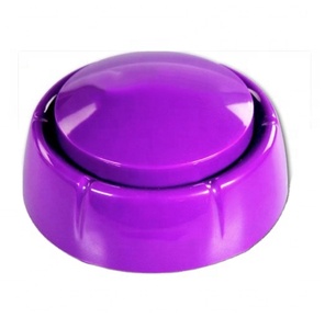Bouton sonore interactif pour mains, entièrement programmé avec 102 phrases aléatoires, chiffres 1-6, excellent cadeau ludique et amusant en plastique - Product Image 1