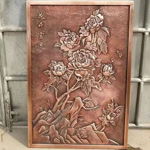 Arte Metal Decoração De Casa Estátuas De Águia De Bronze Escultura De Parede De Alívio De Animais De Bronze - Product Image 3