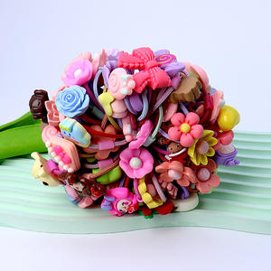 ยางรัดผมเด็กผู้หญิงน่ารักออกแบบได้ตามต้องการการ์ตูนเด็กผู้หญิงอินเทอร์เน็ตที่มีชื่อเสียงยางรัดผมปลอดภัย - Product Image 1