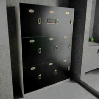 Convient à divers scénarios : casiers de vestiaires et vestiaires pour les sports et les salles de sport