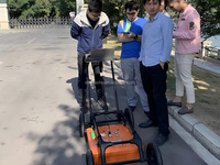 Détecteur YL-GPR de qualité industrielle avec une haute précision, protection IP65, garantie d'un an et contrôle sans fil pour les projets transfrontaliers