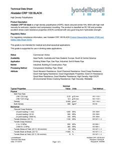 LyondellBasell HDPE CRP 100 BLACK PE100 grado MFR 0,23 negro virgen HDPE resina HDPE pe100 gránulos vírgenes <span class=keywords><strong>para</strong></span> tuberías - Product Image 3