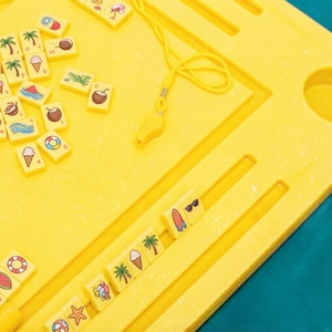 Tapis de jeu flottant de luxe pour Mahjong, billard, dominos, Rummy, avec porte-gobelets, pour fêtes sur la plage, 32, 33, 34 pouces - Product Image 6