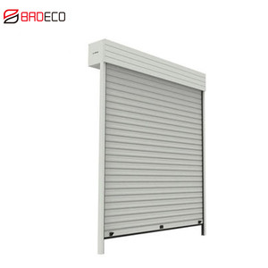 Portes de <span class=keywords><strong>garage</strong></span> enroulables résidentielles ignifuges certifiées bon marché, portes enroulables rapides en aluminium, volets roulants - Product Image 4