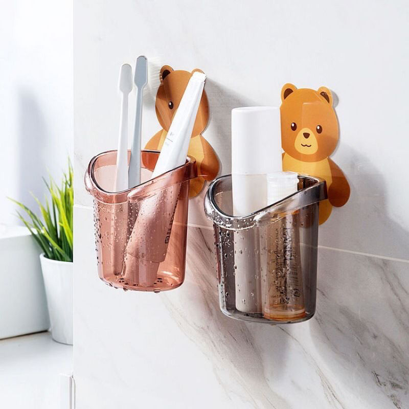 Punch free Bathroom Shelf Vanity Wall