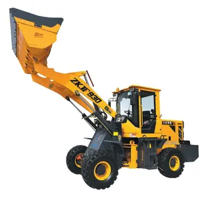 Shipping China Factory Epa Engine Wheel Loader Mini 1ton 2 ton 3ton Carregador 4x4 carregador pesado com CE para venda