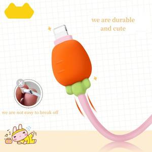 Dễ Thương Thỏ Hồng Micro USB C 5A Nhanh Chóng Sạc Cáp Type-C Di Động Phụ Kiện Cho <span class=keywords><strong>Iphone</strong></span> & Máy Tính Tương Thích Với IOS - Product Image 3