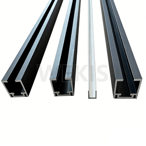 <span class=keywords><strong>Rail</strong></span> de glissière invisible en alliage d'aluminium moderne <span class=keywords><strong>pour</strong></span> <span class=keywords><strong>porte</strong></span> <span class=keywords><strong>coulissante</strong></span> dissimulée de chambre à coucher - Product Image 4