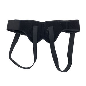 Ceinture de soutien inguinal pour hernie, bande de compression et de fixation unilatérale, noire MZSNSQ-109 - Product Image 2