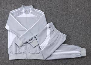 Chaqueta Deportiva de Manga Corta con Cremallera Completa para Otoño/Invierno, Poliéster/Nailon de Secado Rápido, 25/26, Ropa de Fútbol de Clubes Europeos de Madrid - Product Image 4