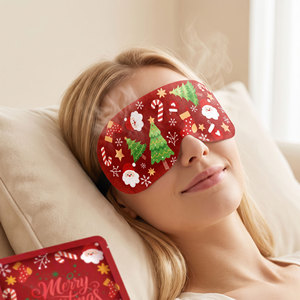 Nouveautés Noël : Masques oculaires jetables chauffants pour soulager la fatigue, réduire les cernes et favoriser le sommeil – Idéal pour les voyages et la relaxation. - Product Image 5